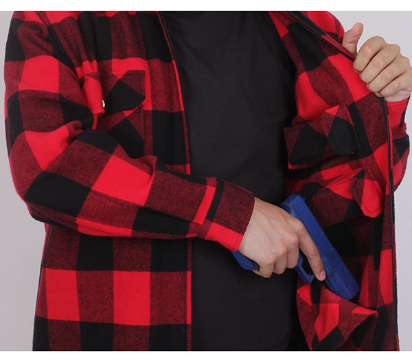 Rothco Red Concealed Carry Flannel Shirt 3966