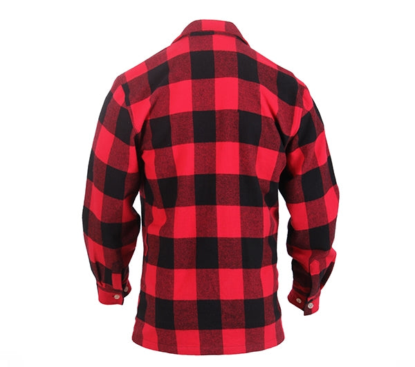 Rothco Red Concealed Carry Flannel Shirt 3966