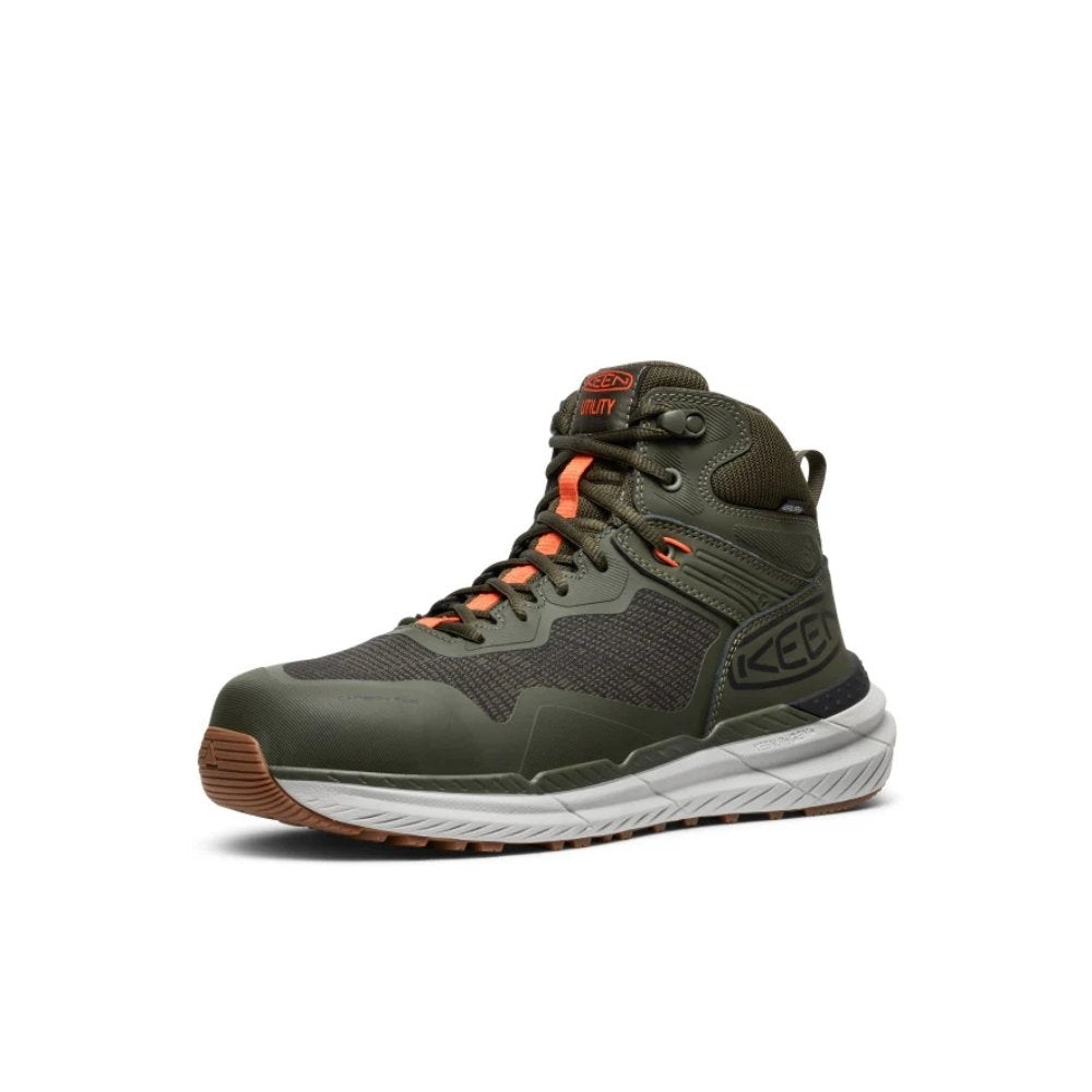 Keen Utility Synchro MID CSA Waterproof Carbon Toe Metal Free Work Boot 1030644