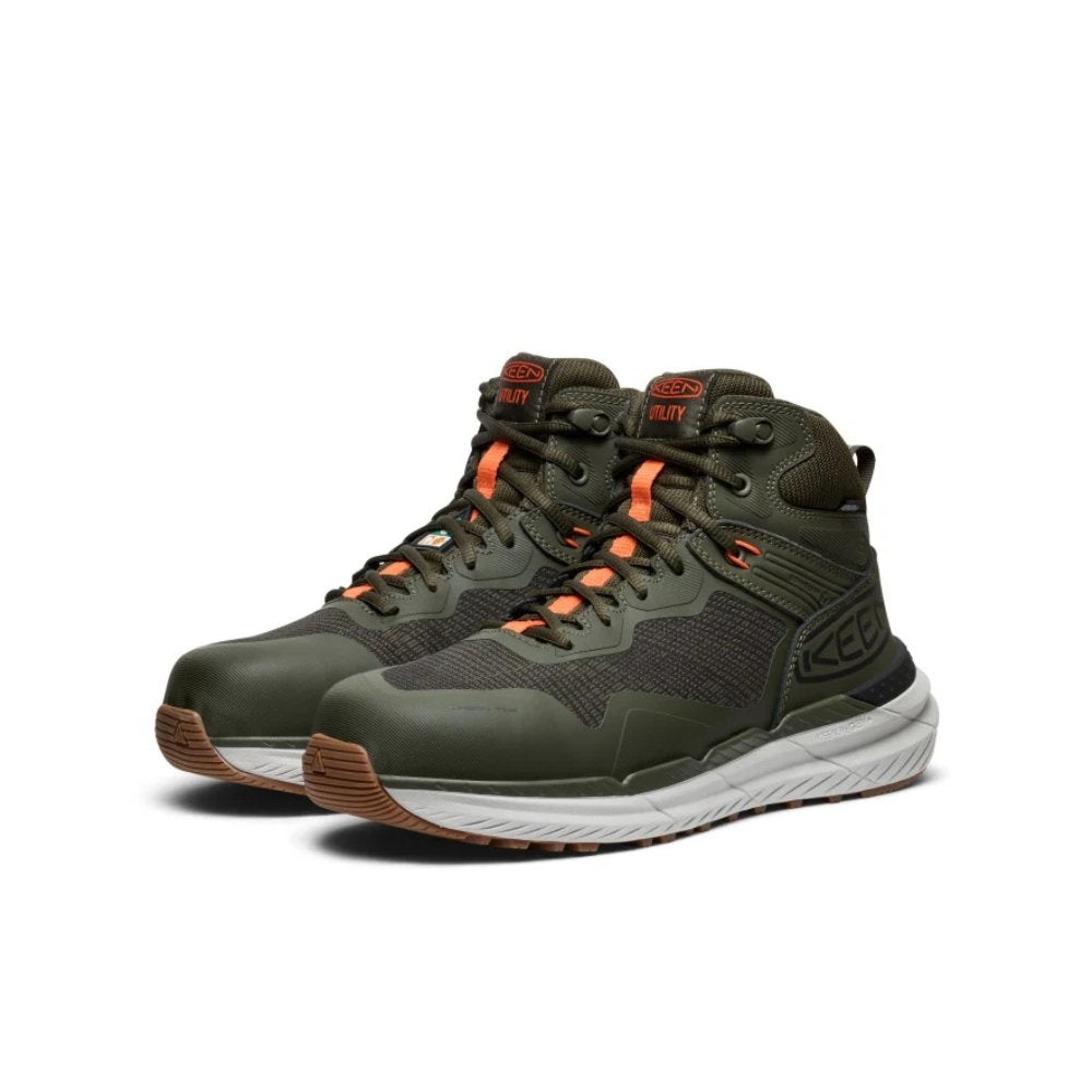 Keen Utility Synchro MID CSA Waterproof Carbon Toe Metal Free Work Boot 1030644