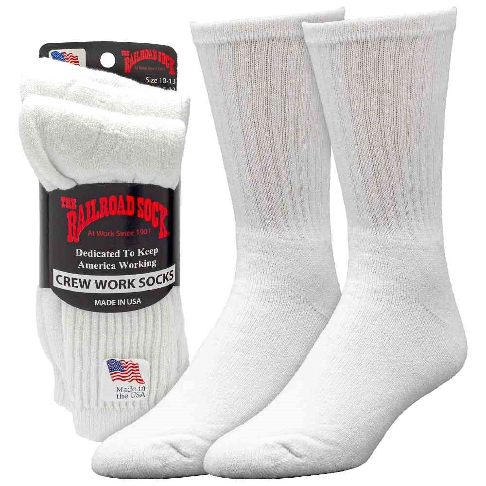 Railroad Socks Crew Work Socks 6030