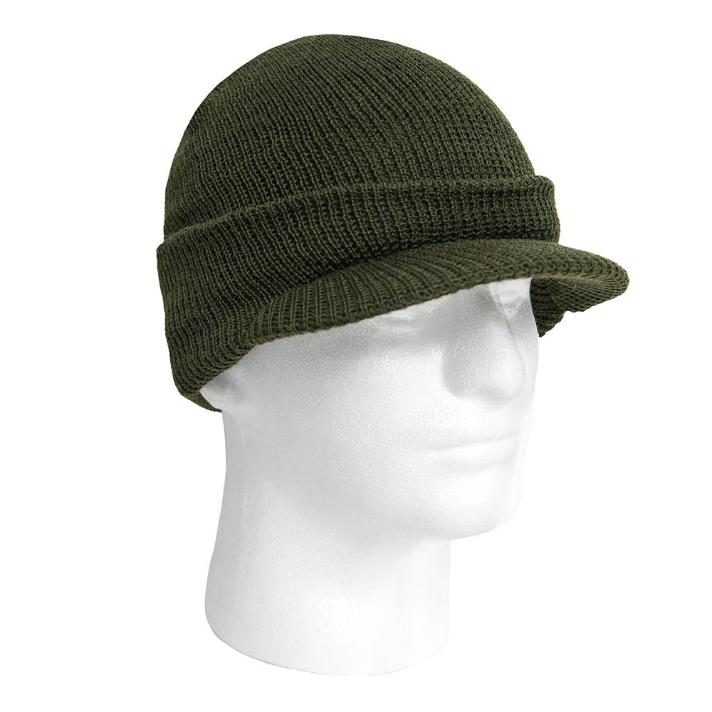 Rothco Olive Drab Wool Jeep Cap 7709