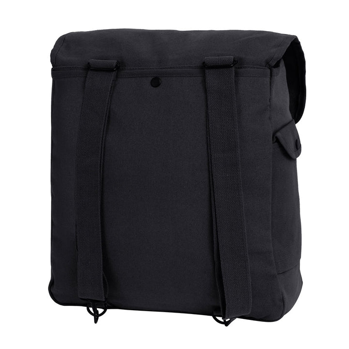 Rothco Black Canvas Jumbo Musette Bag - 2355