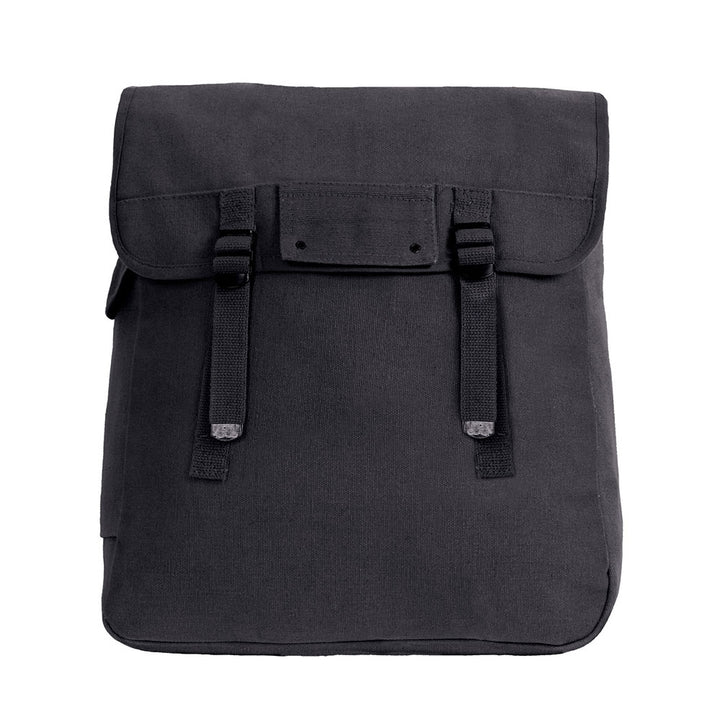 Rothco Black Canvas Jumbo Musette Bag - 2355