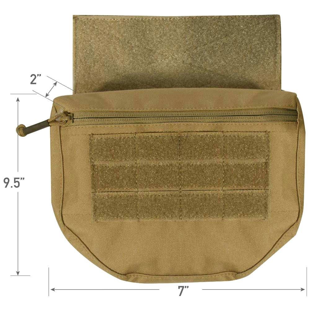 Rothco Plate Carrier Front MOLLE Pouch - 42012