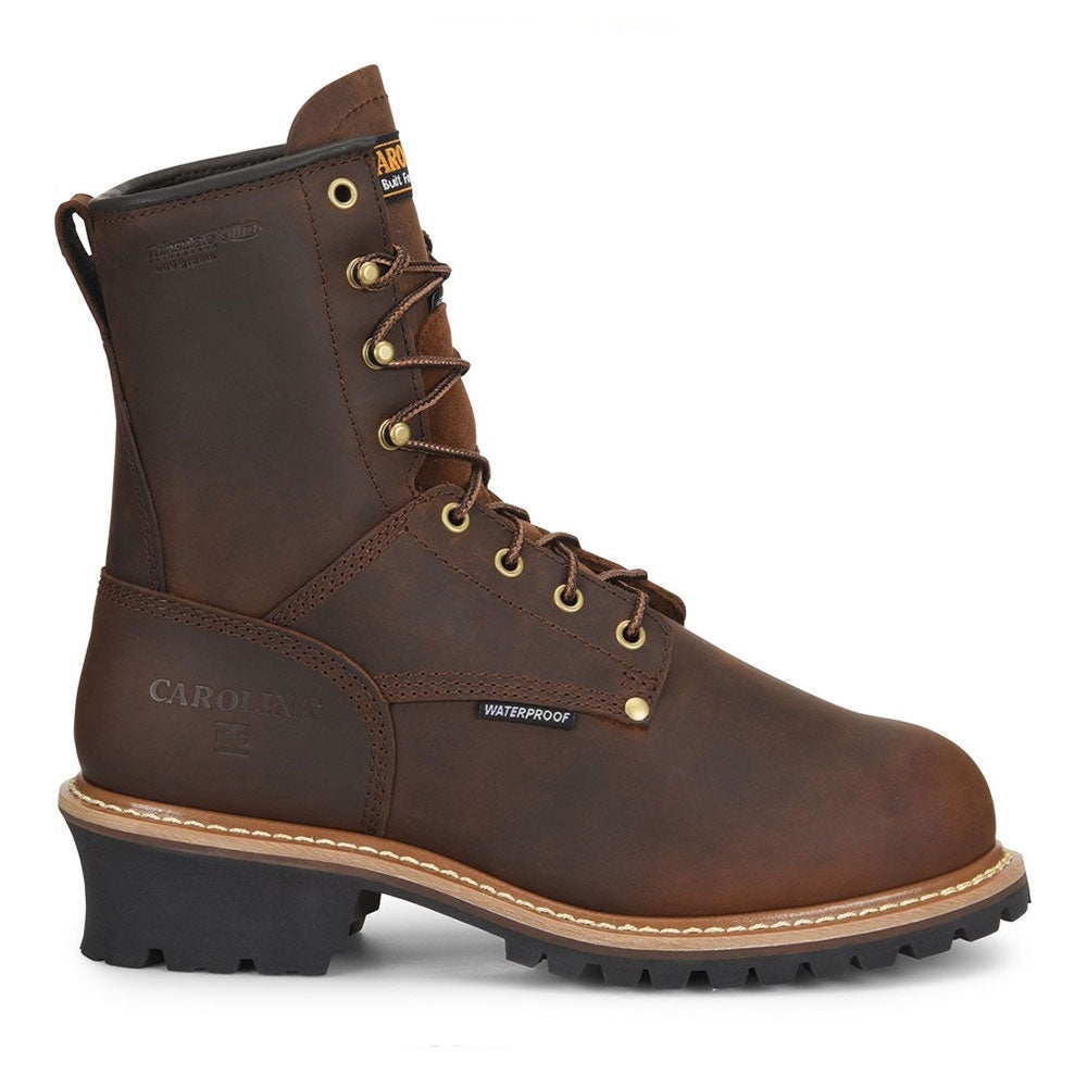 Carolina Boots 8 Inch Steel Toe Logger Boots - CA7821