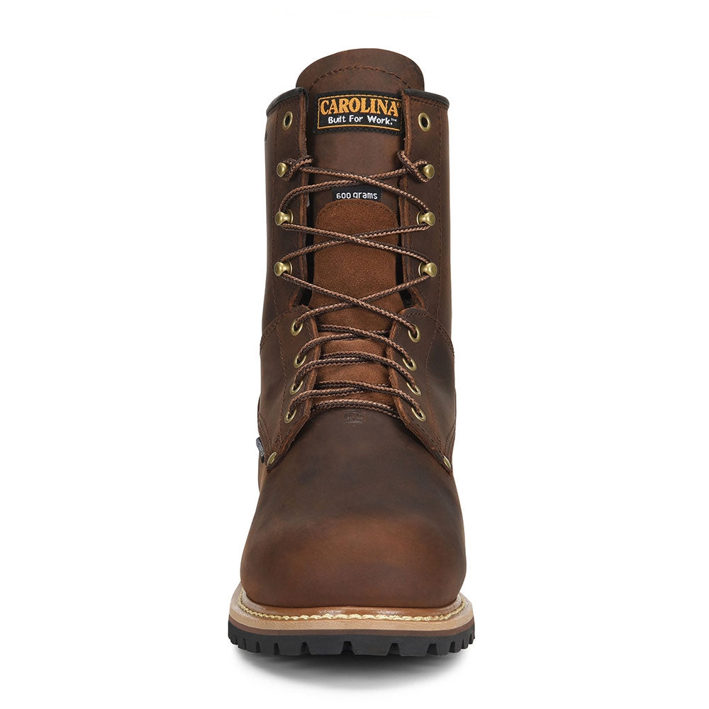 Carolina Boots 8 Inch Steel Toe Logger Boots - CA7821