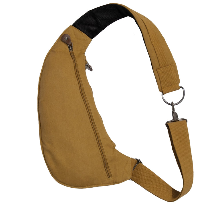 Rothco Crossbody Coyote Canvas Sling Bag 24981