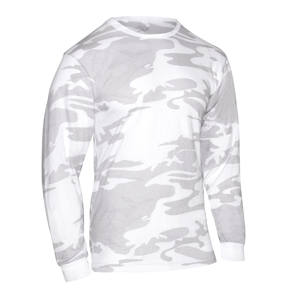 Rothco Long Sleeve White Camo T-Shirt - 21820