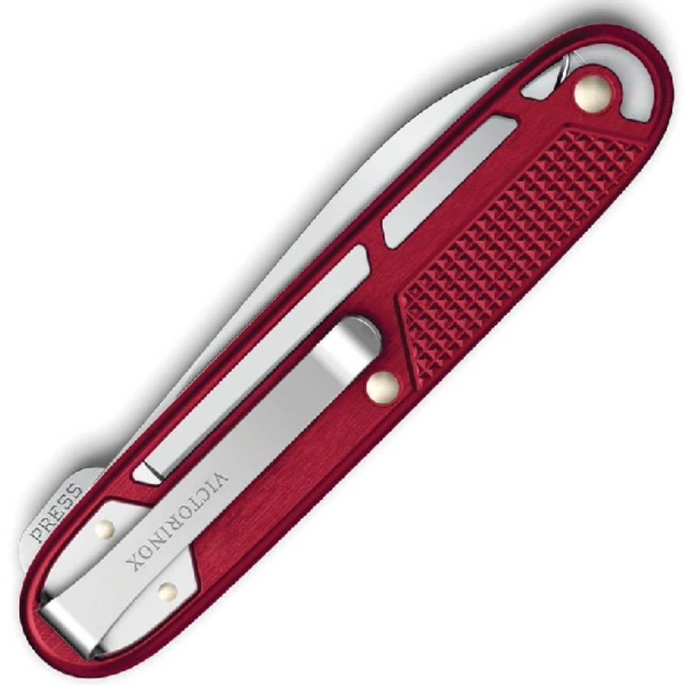 Swiss Army Onefold Linerlock Alox Red 0.8006.20
