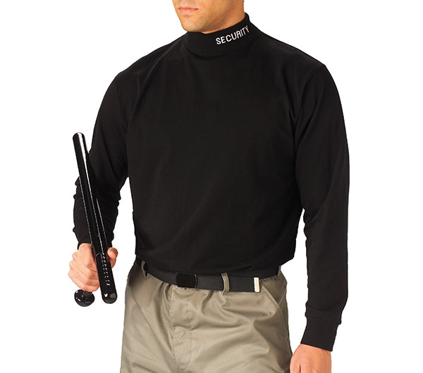 Rothco Black Security Mock Turtleneck - 3413