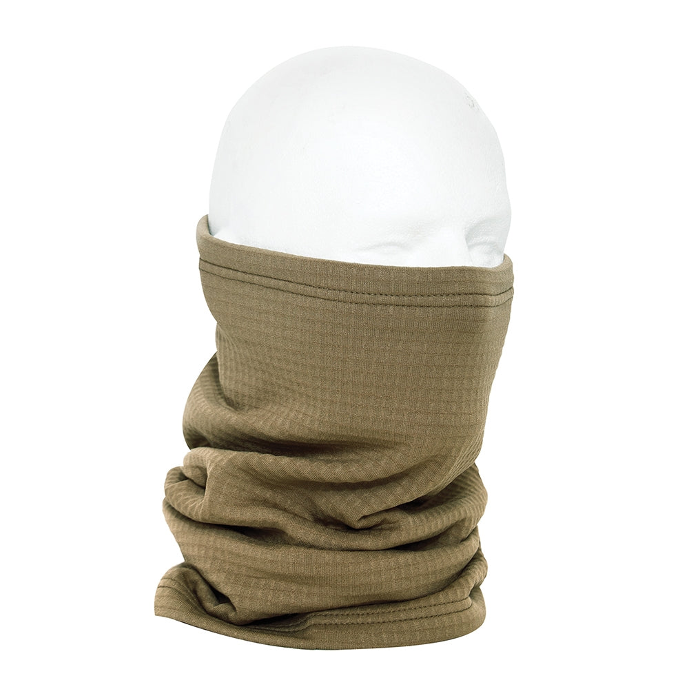 Rothco Coyote Grid Fleece Neck Gaiter - 55010
