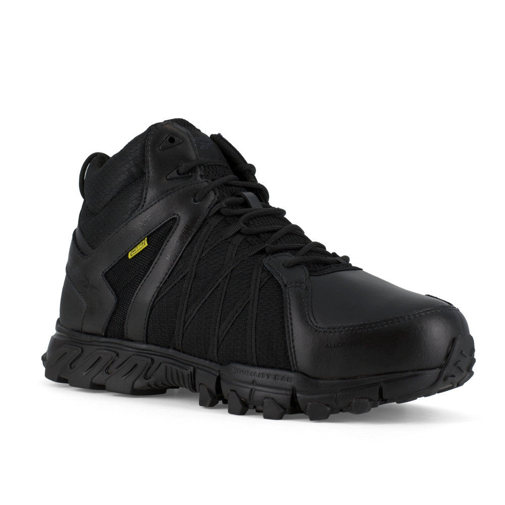 Reebok Trailgrip Alloy Toe Waterproof Athletic Work Hiker with CushGuard Internal Met Guard Boot RB3405