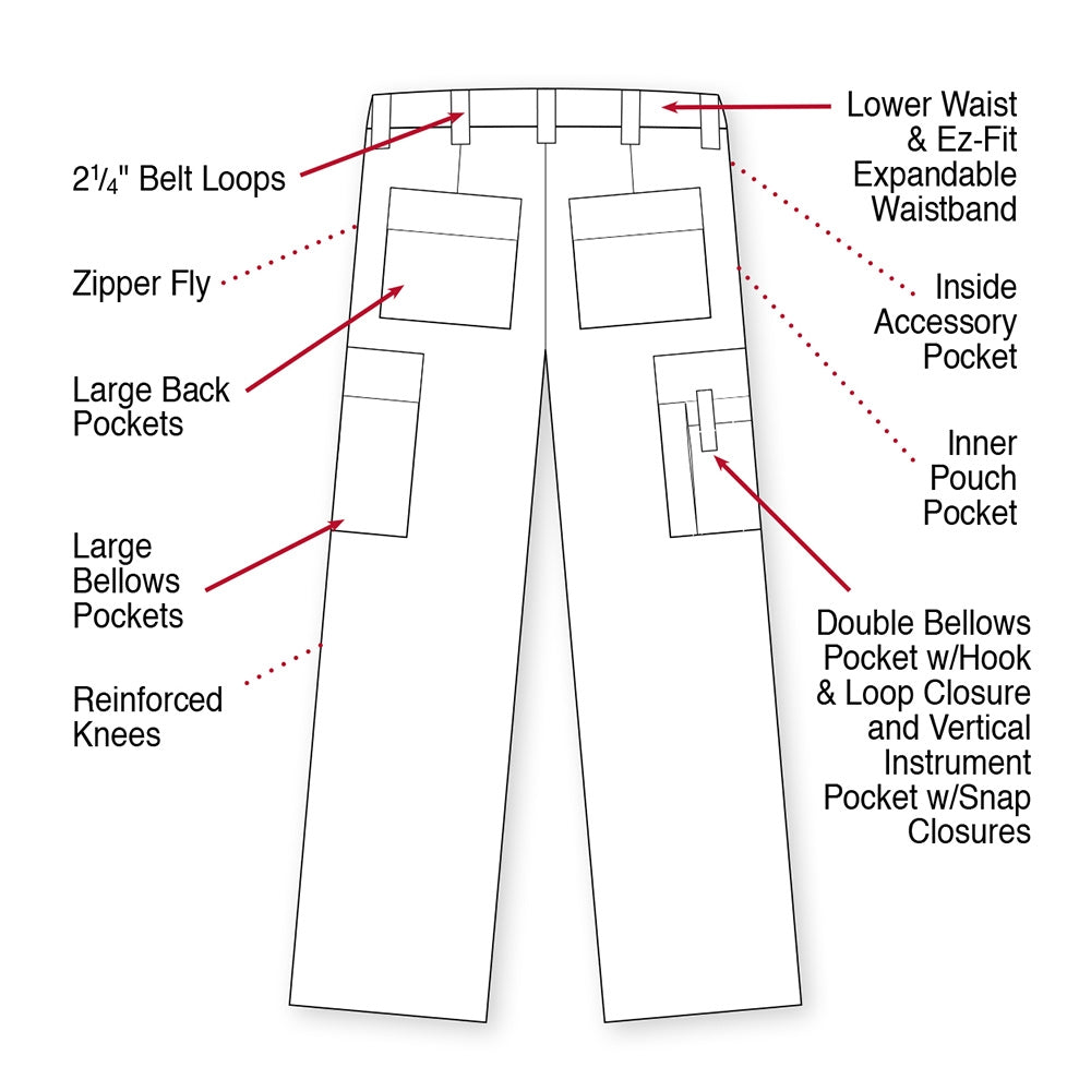 Rothco Womens Black EMT Pants - 5623