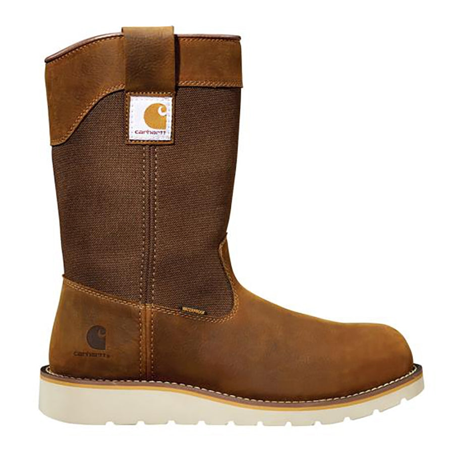 Carhartt Soft Toe Waterproof Slip Resistant Pull On Wedge Wellington Work Boot FW1032-M