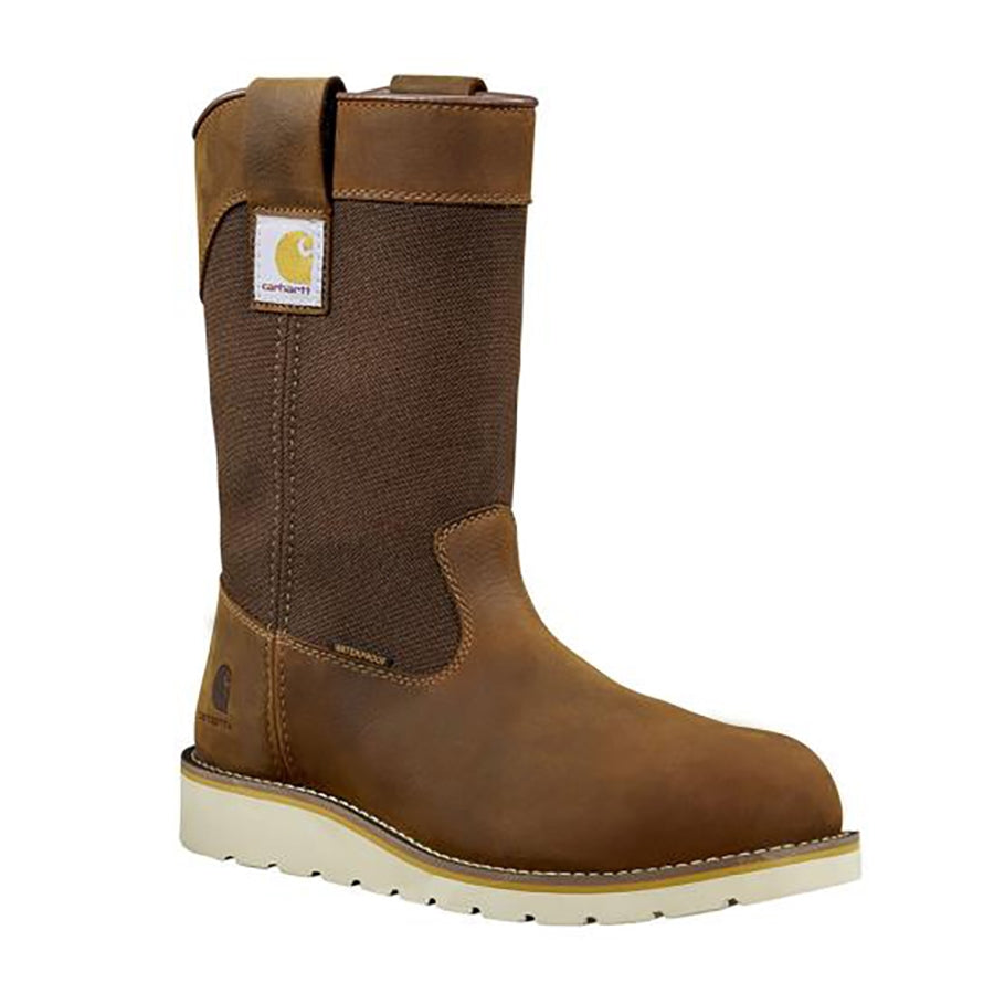 Carhartt Soft Toe Waterproof Slip Resistant Pull On Wedge Wellington Work Boot FW1032-M