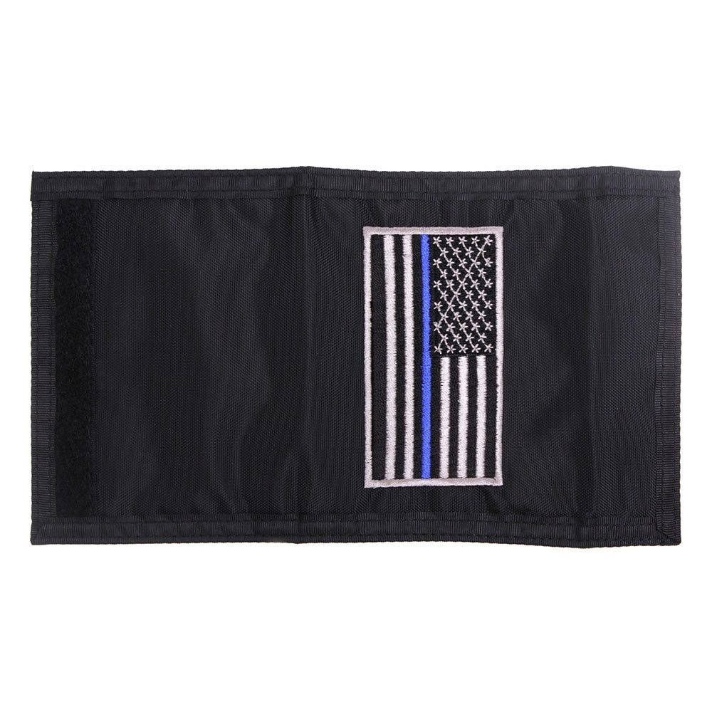 Thin Blue Line Flag Nylon Commando Wallet 10649