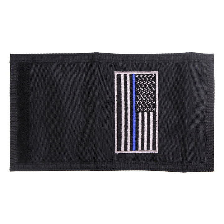 Thin Blue Line Flag Nylon Commando Wallet 10649