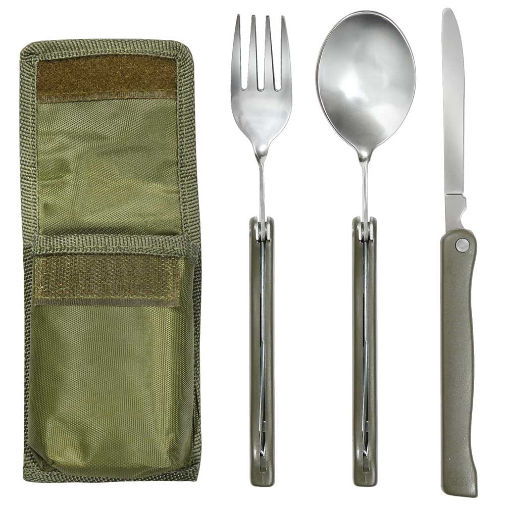 Rothco Olive Drab 3pc Folding Chow Kit - 487