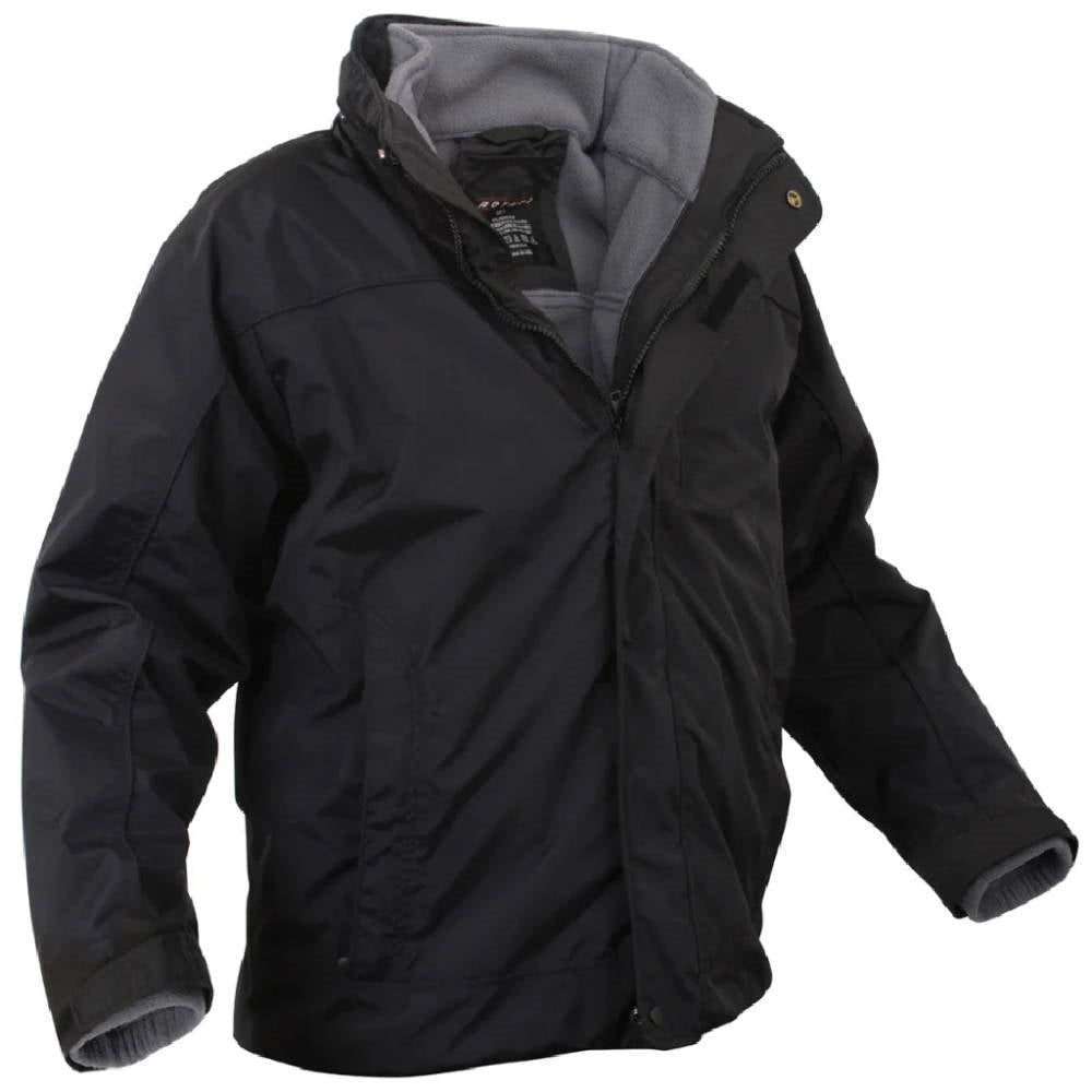 Rothco Black All Weather 3-In-1 Jacket 7704