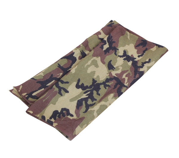 Rothco Woodland Camo Multi Use Tactical Wrap - 5304