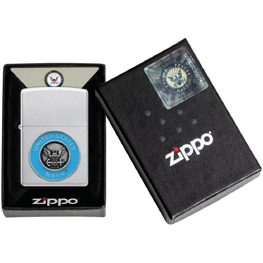 Zippo US Navy Emblem Lighter - 48975