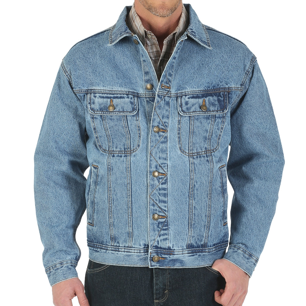 Wrangler Vintage Indigo Denim Jacket - RJK30VI