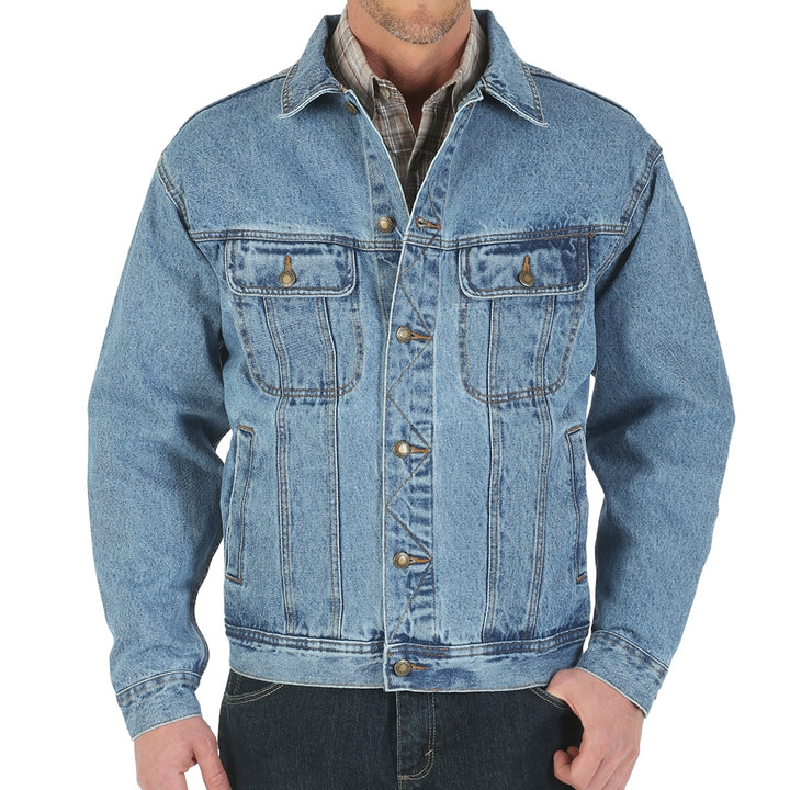 Wrangler Vintage Indigo Denim Jacket - RJK30VI