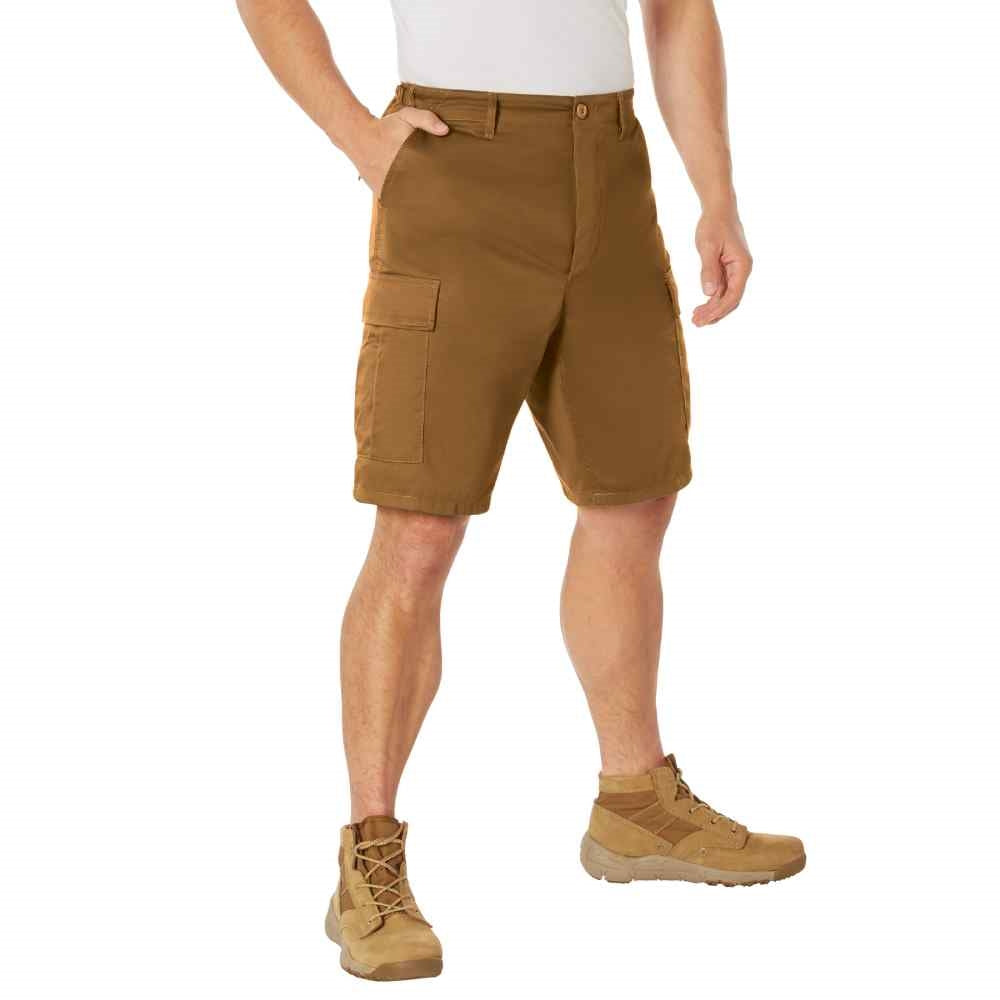 Rothco Work Brown Cargo BDU Shorts 65250