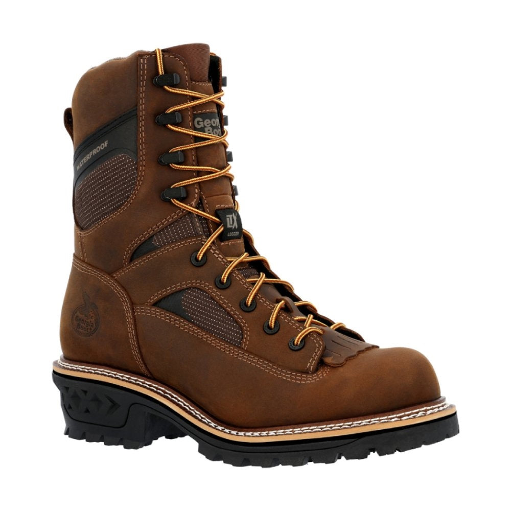 Georgia LTX Logger Waterproof Slip On Soft Teo Work Boot GB00616