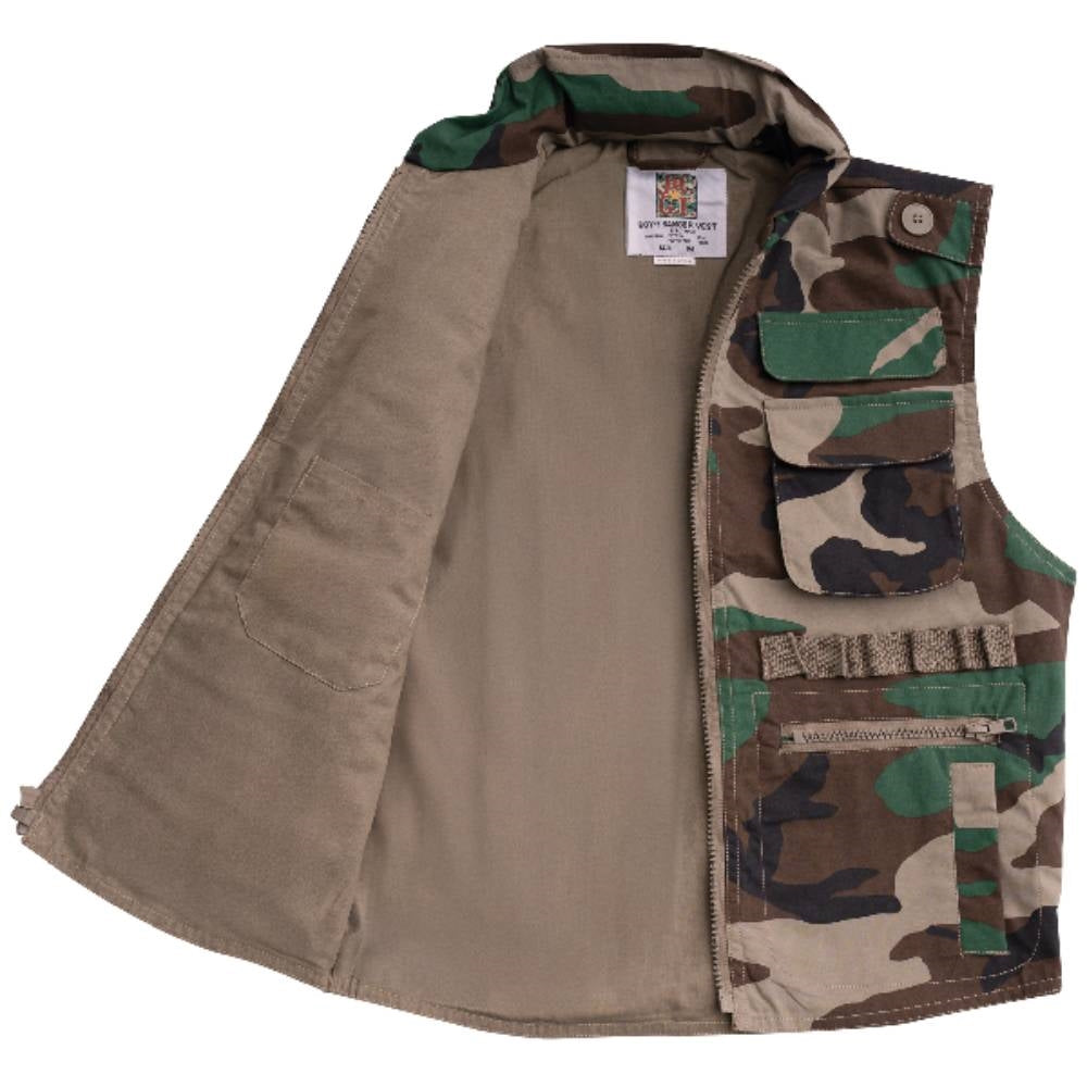 Rothco Woodland Kids Ranger Vest  - 8555