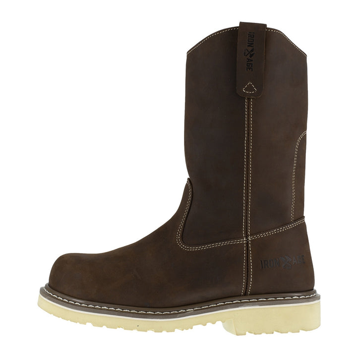 Iron Age Solidifier Composite Toe Wellington Pull On Work Boot IA5090