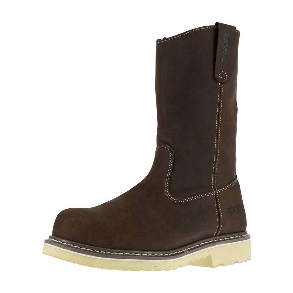 Iron Age Solidifier Composite Toe Wellington Pull On Work Boot IA5090