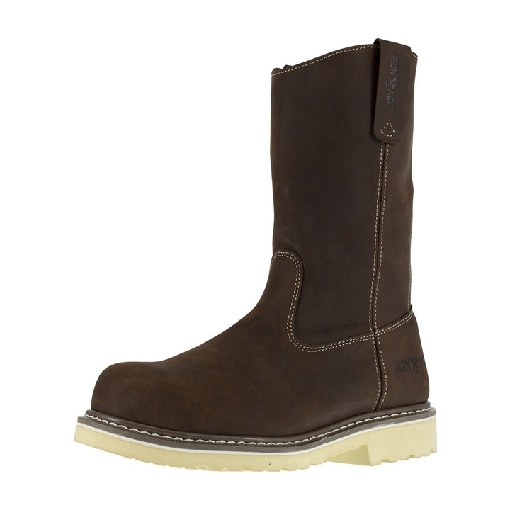 Iron Age Solidifier Composite Toe Wellington Pull On Work Boot IA5090
