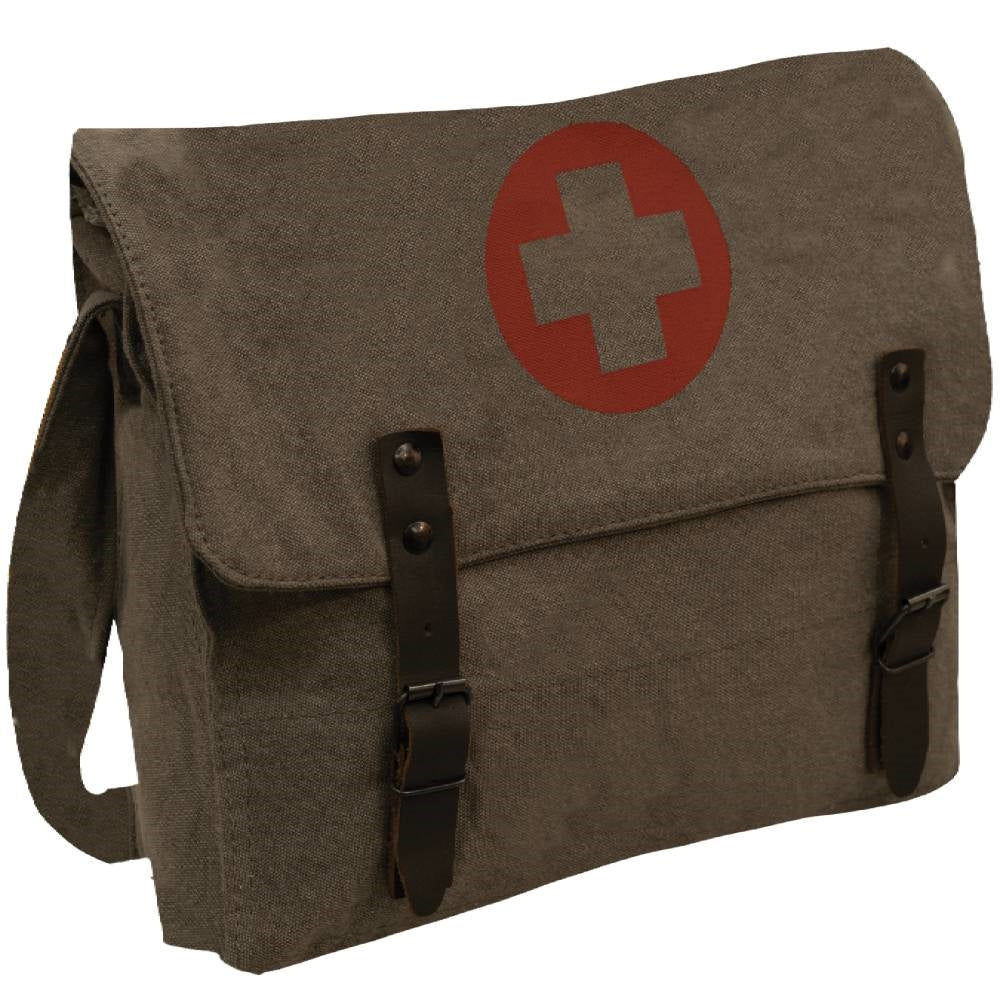 Rothco Olive Drab Vintage Medic Bag  9141