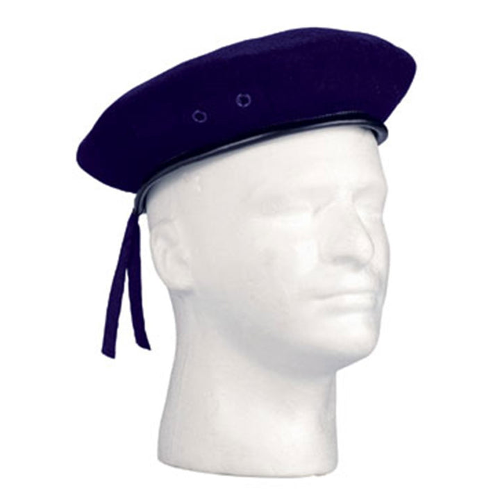 Rothco Navy Wool Beret - 4916
