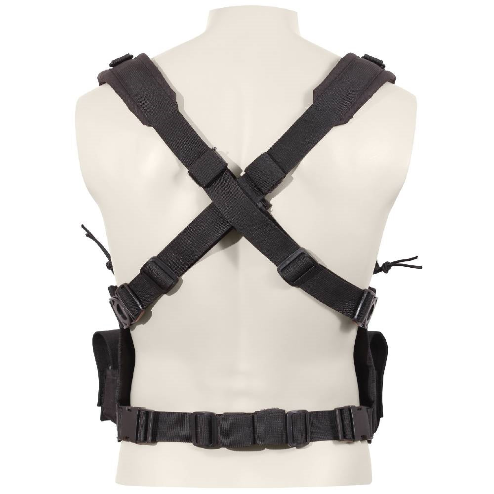Rothco Black Operators Tactical Chest Rig 67550
