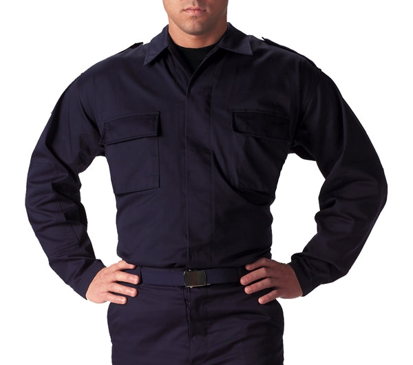 Rothco Navy BDU 2 Pocket Tactical Shirt 6110