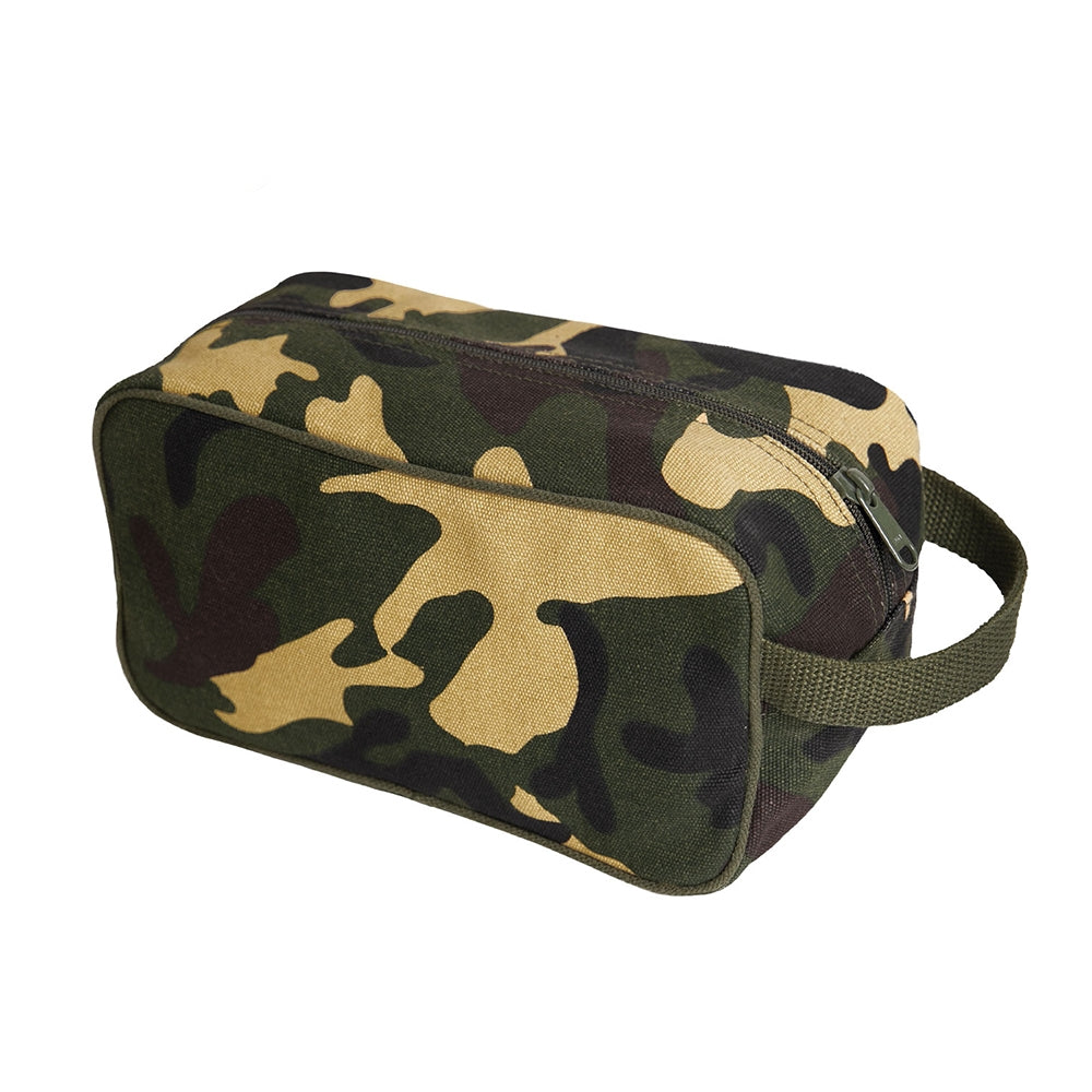 Rothco Woodland Camo Canvas Travel Kit - 2726