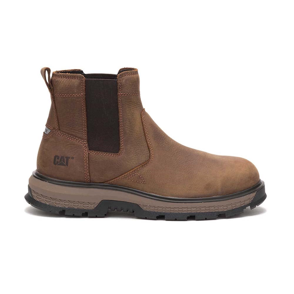 Caterpillar Exposition Chelsea Alloy Toe Pull On Work Boot P91369