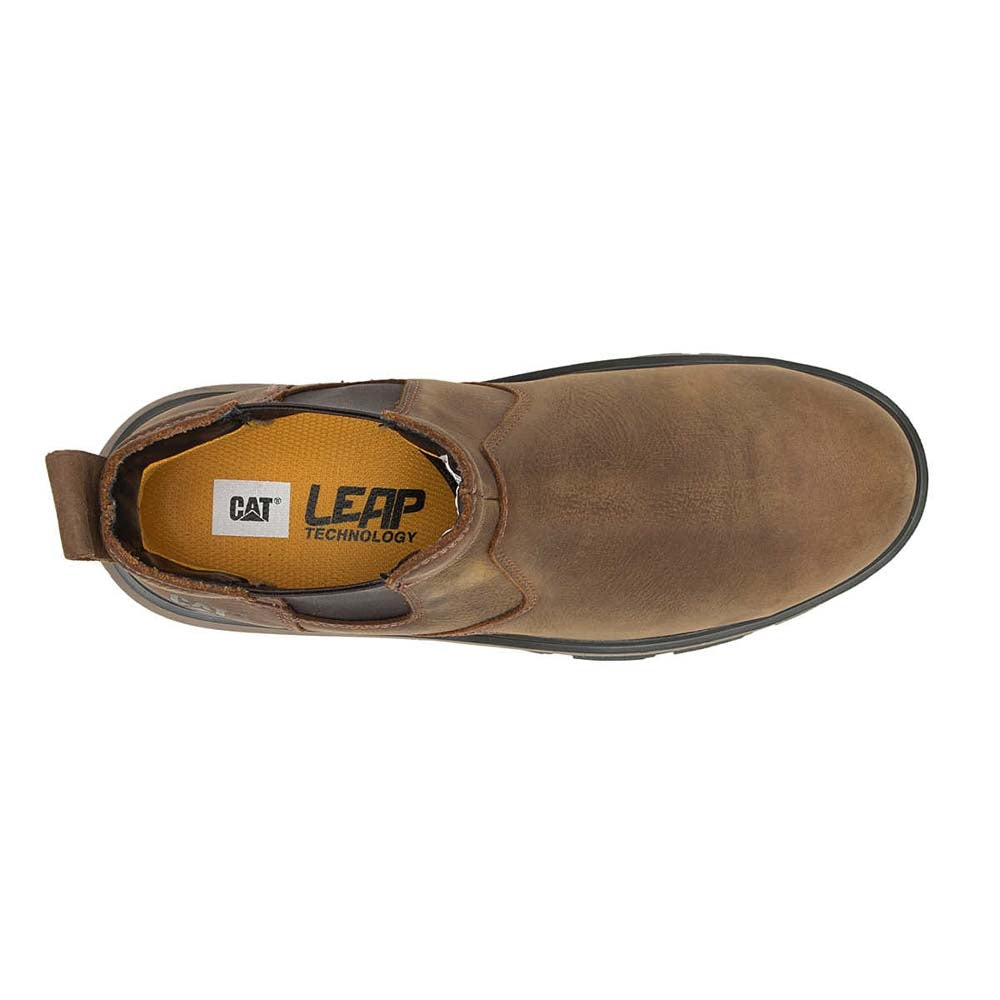 Caterpillar Exposition Chelsea Alloy Toe Pull On Work Boot P91369