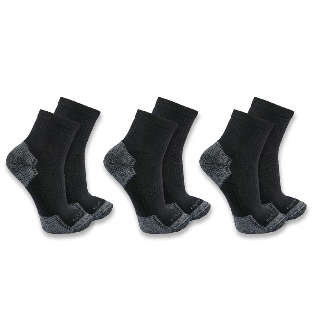 Carhartt Midweight Cotton Blend Quarter Sock SQ6103