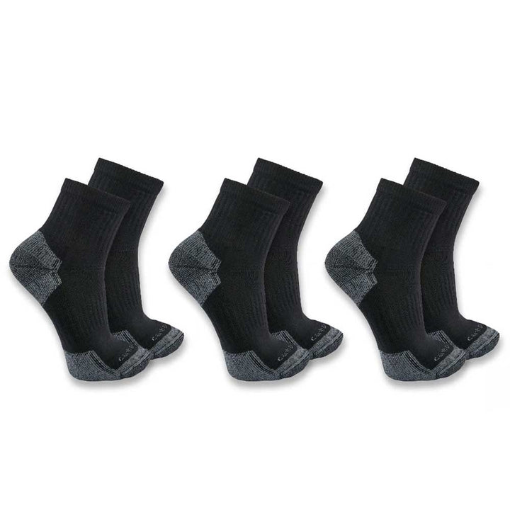 Carhartt Midweight Cotton Blend Quarter Sock SQ6103
