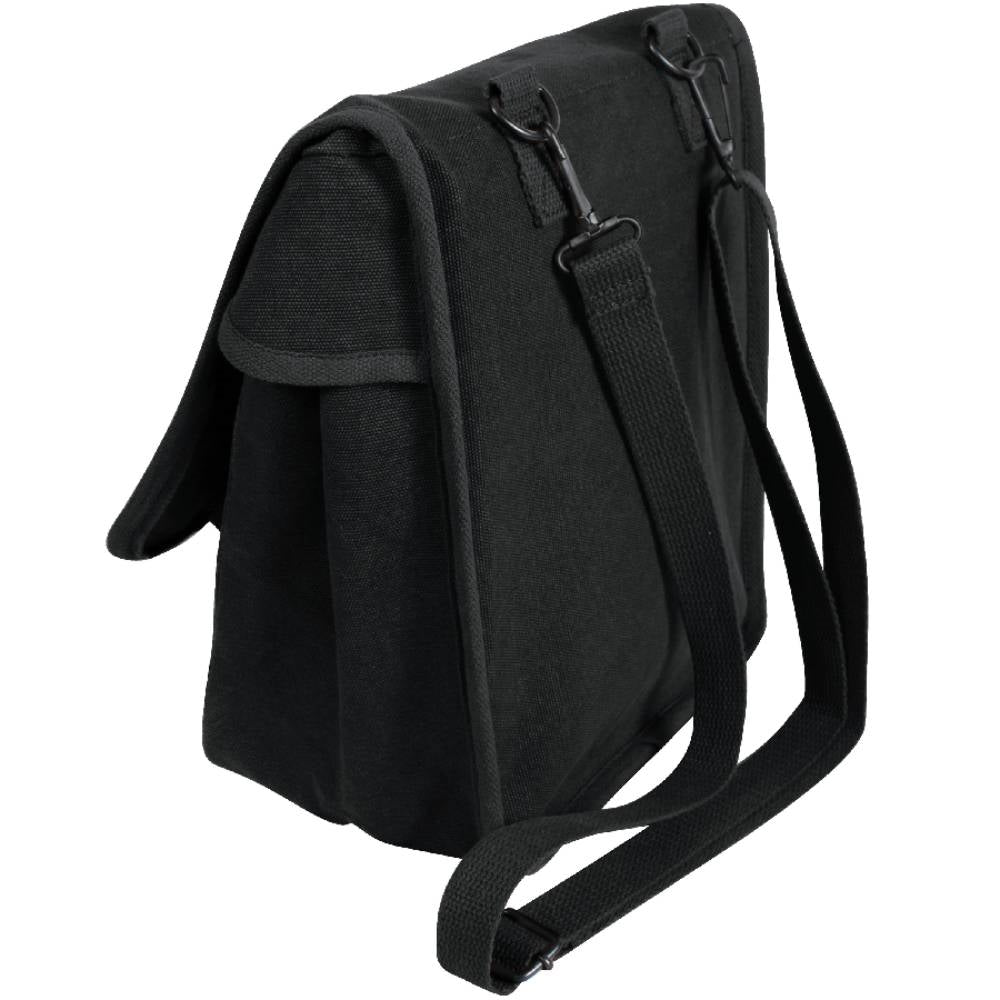 Rothco Black Canvas Map Case Shoulder Bag 5597