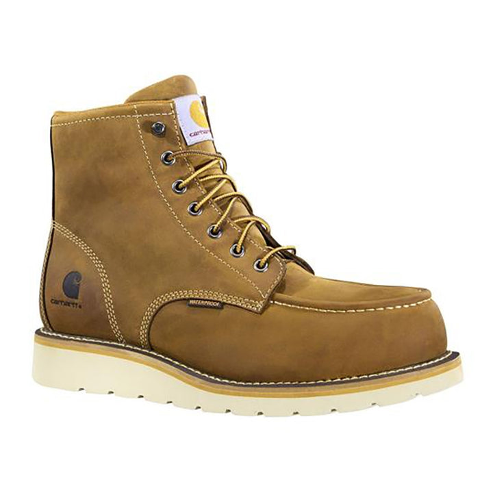 Carhartt Moc Nano Composite Toe Waterproof Slip Resistant Wedge Work Boot FW6425-M