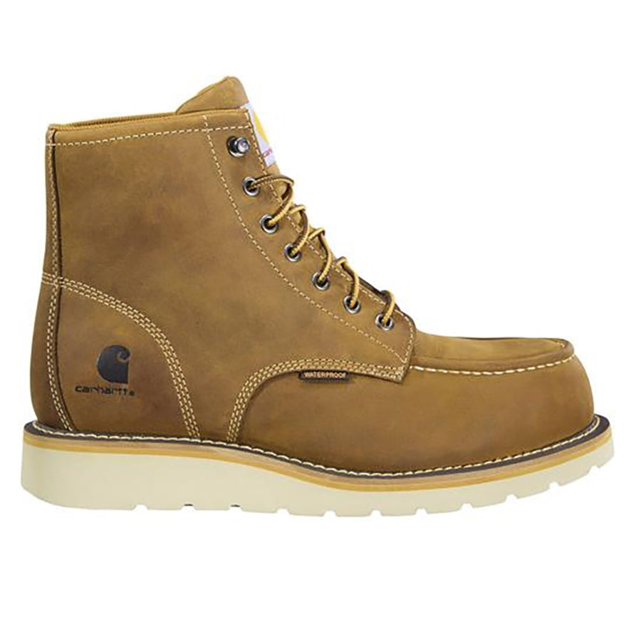 Carhartt Moc Nano Composite Toe Waterproof Slip Resistant Wedge Work Boot FW6425-M