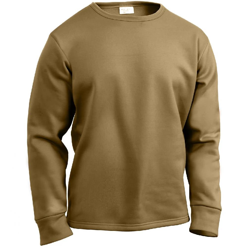 Rothco AR 670-1 Coyote ECWCS Crew Neck Top 3851