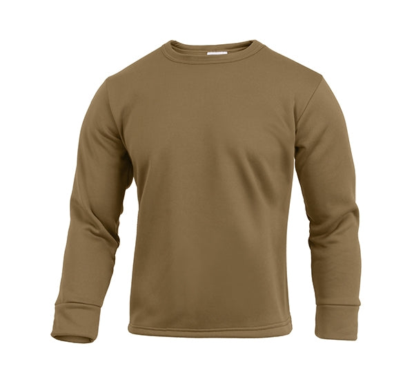 Rothco AR 670-1 Coyote ECWCS Crew Neck Top 3851