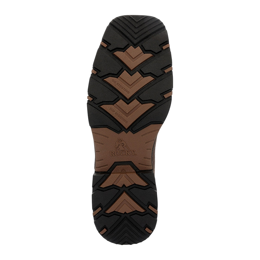 Rocky Ironhawk Composite Toe Waterproof Pull On Western Work Boot RKW0466