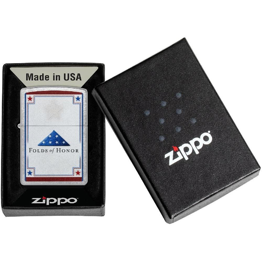 Zippo  Folds of Honor Stars Design Lighter - 46768